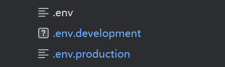 WebStorm env.development 文件类型识别